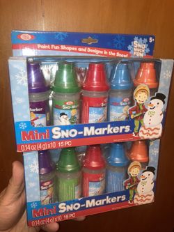 Mini Sno-Markers 30 Pc. Set (Set Of 2 15 Pc.)