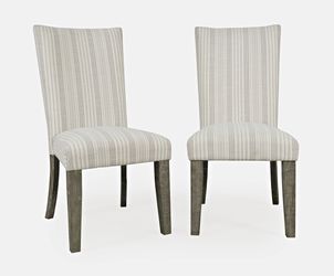 Telluride Driftwood Uph Dining Chair (Set of 2)