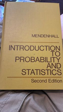 Textbook Probability and Statistics 1969