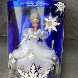Holiday Princess Walt Disney’s Cinderella Special Edition Barbie Doll 1996 New