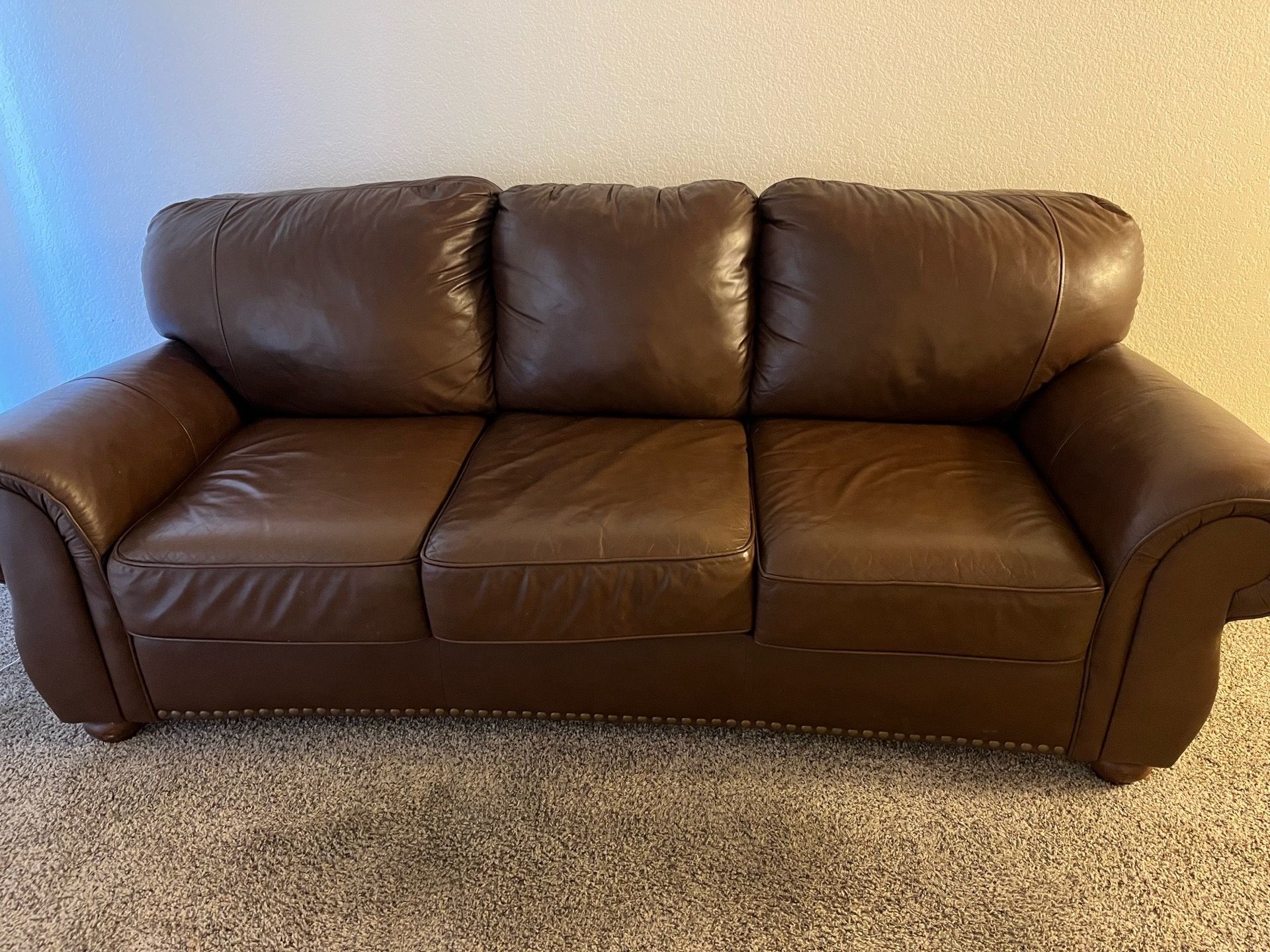 Leather sofa