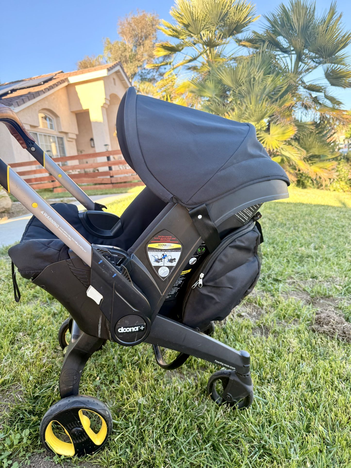 Doona CANOPY with CAR SEAT COVER REPLACEMENT and Doona Storage Bag