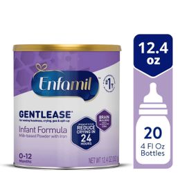 Purple enfamil cans