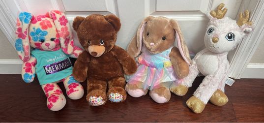 BAB Build a Bear Plush $5 each or $15 for all