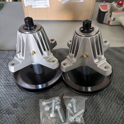 2-Spindle Assembly w/ Pulley & Bolts Fits MTD (contact info removed)8 Fits Cub Cadet (contact info removed)8