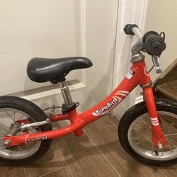 KinderBike Laufrad Balance Bike Trainer EXCELLENT Condition With Adjustable Seat And Handbrake