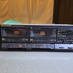 Marantz SD162 Dual Cassette Deck – Vintage – Dubbing – Untested