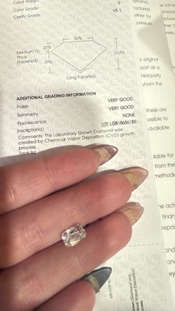 Lab grown diamond