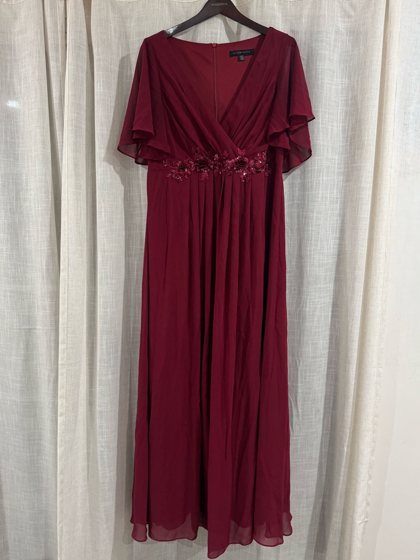 Burgundy Formal Dress