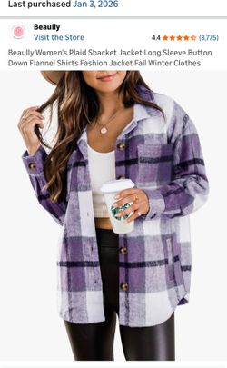 New! Woman’s  Lg flannel super soft