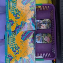  Ascended Heroes hero ETB and Ascended heros tins  
