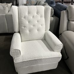 Reclining, Swilvel Fabric Chair 