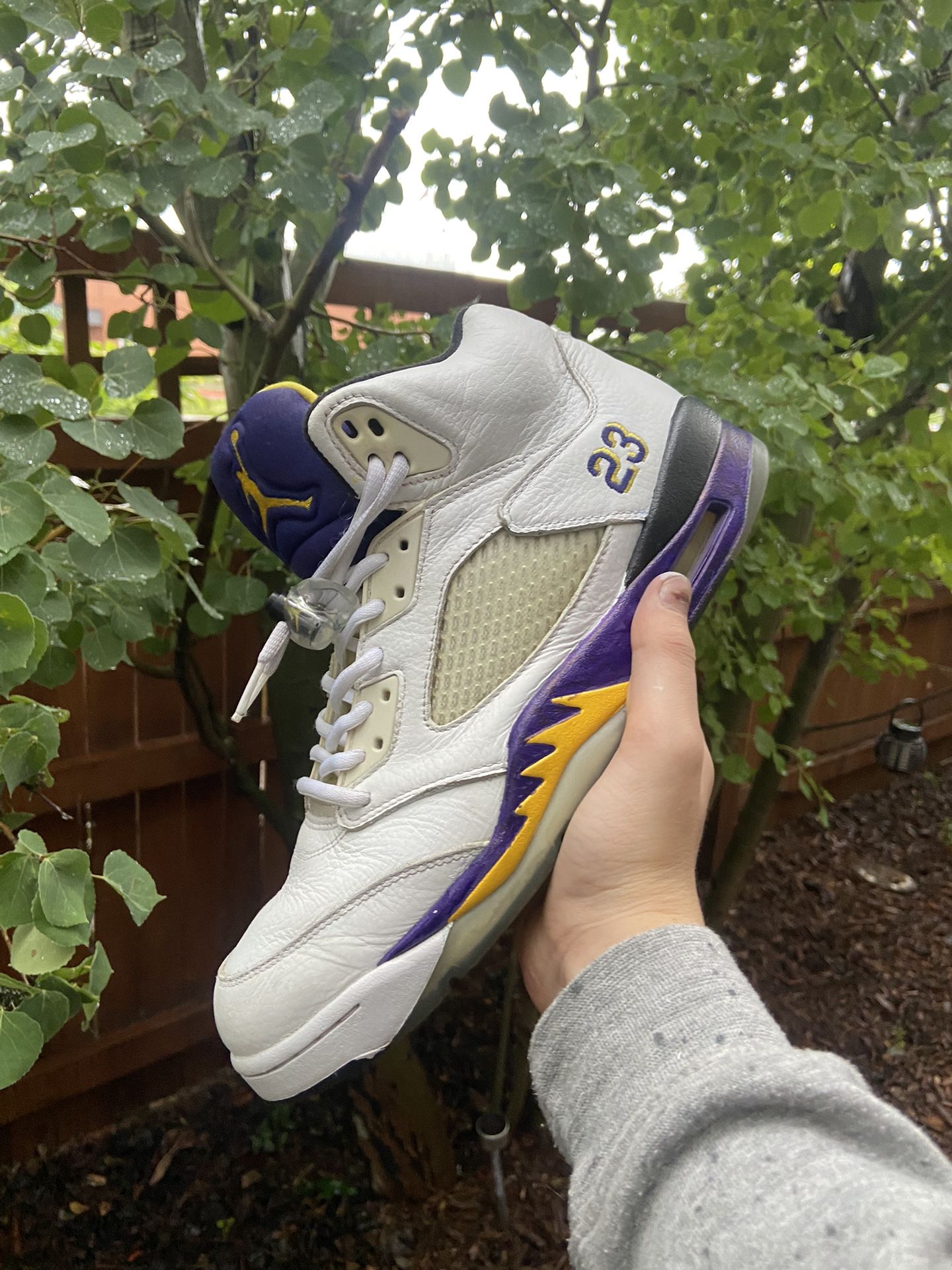 Air Jordan 5 Retro PE ‘Lakers’
