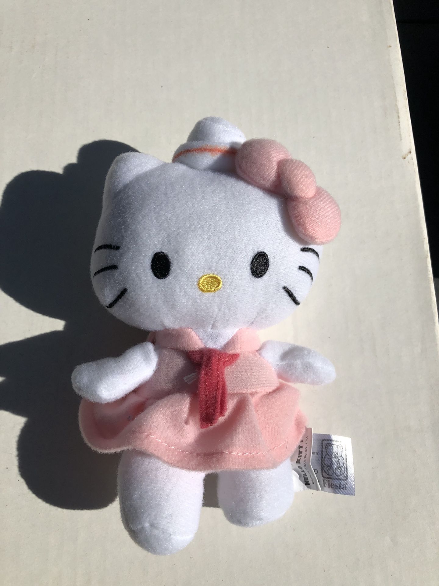 Hello Kitty stuffed animal with carrying case