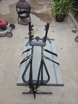 GRABER USA TRUNK MOUNT 2 BIKE UPRIGHT BICYCLE CARRIER RACK