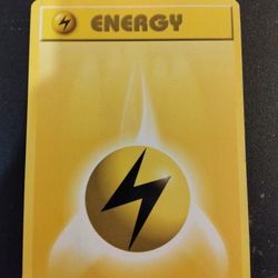 Pokemon Energy Card
