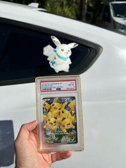 Pikachu pokekyun PSA 8