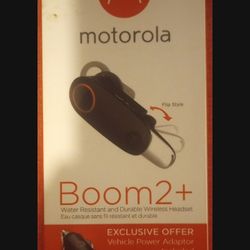 Boom 2+ Water Resistant Wireless Headset 