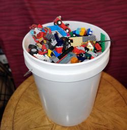 5 gallon Bucket of Legos