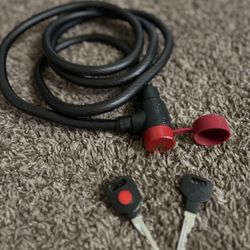 Cable Lock with 2 Keys 