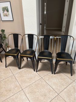 Rustic Metal Chairs