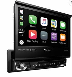 Pioneer Single Din Multimedia DVD Receiver with 7" HiRes touch panel Display