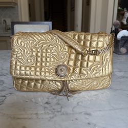 Versace Gold Bag 