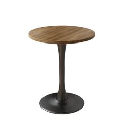 Round Table Modern Dining Table Tulip Round Kitchen Table Mid Century Wooden Coffee Table for Living Room 24 inch