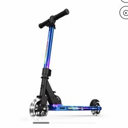 Jetson Mars Iridescent Light-up Folding Kick Scooter For Kids