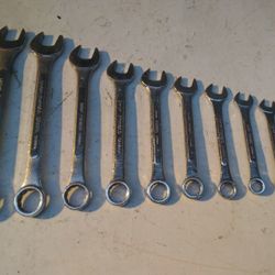10 Piece SAE Wrench Set
