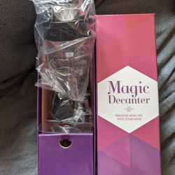 Brand New Traveling Vineyard Magic Decanter 