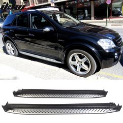 Fits 2006-2011 Benz W164 ML320 ML350 OE Style Running Board Side Step Nerf Bars 2PC