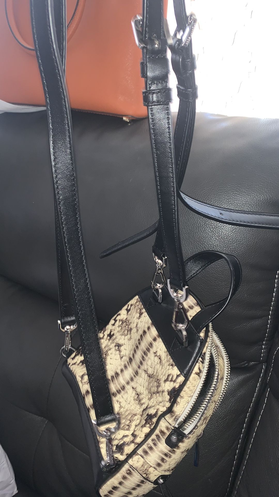 Michael Kors Snakeskin Mini BackPack Jewelry Accessories
