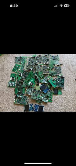 11 Lbs Of Gold Scrap Computer Chip Silicon Boards