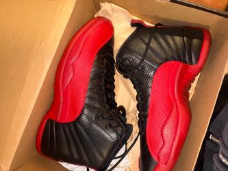 Jordan 12 flu games size 9.5
