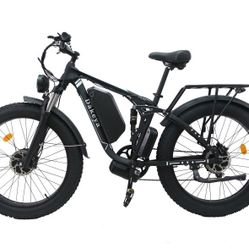 Dual Motor AWD 2 * 1000W Torque: 2*82 N-M 26" x 4.0 Fat Tire 48V 22.4AH