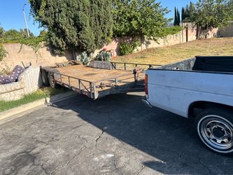 Flat trailer 20x8