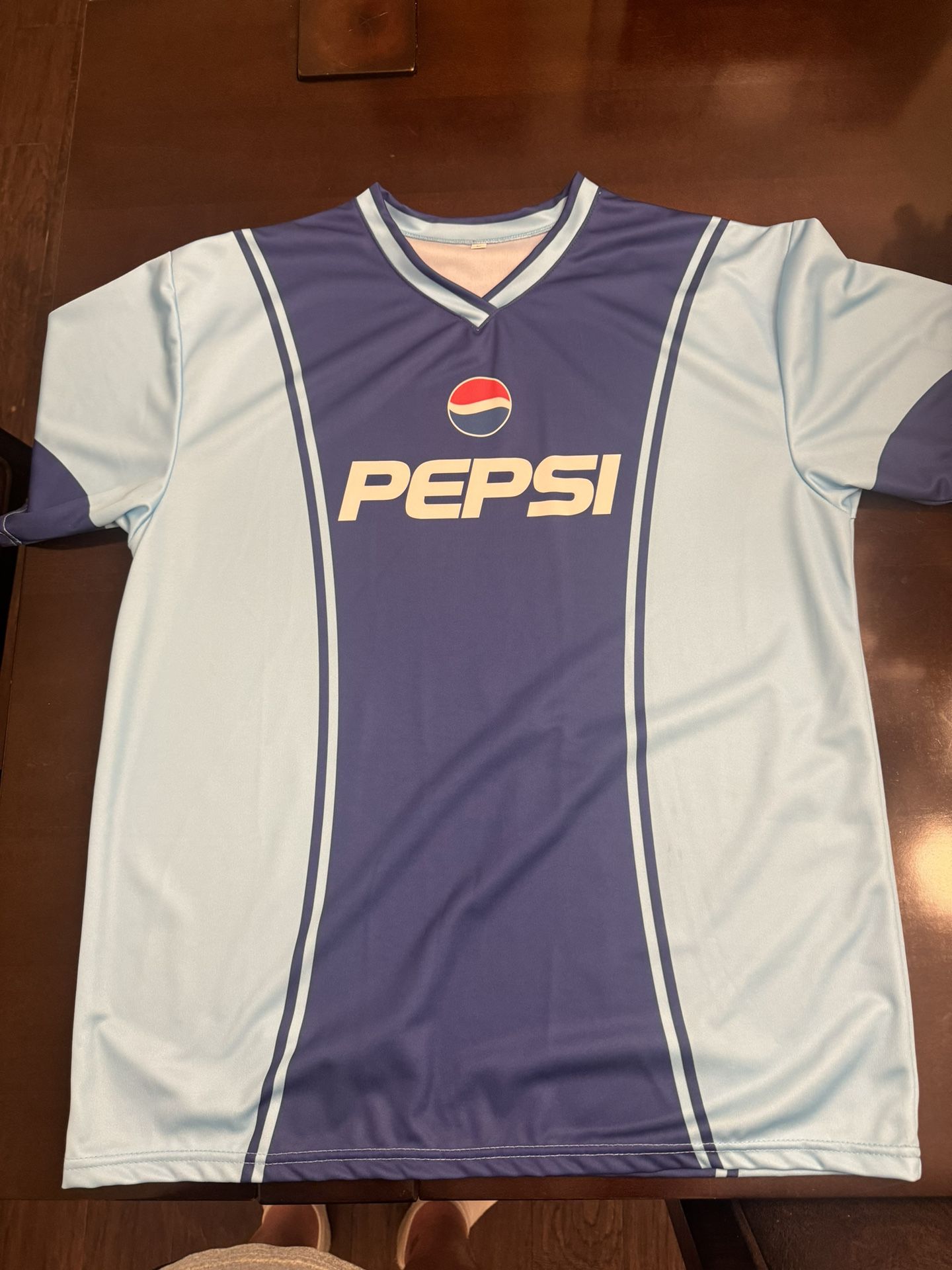 Pepsi Soccer Football Jersey, Messi Inspired L