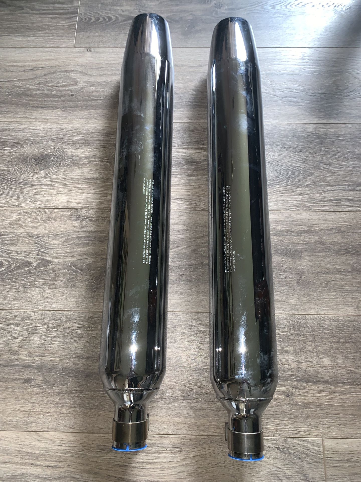 Harley Davidson OEM exhaust mufflers (pair) 65846-10A