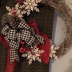Christmas Wreath $20 Price is Firm. Location Fm 78/Walzem