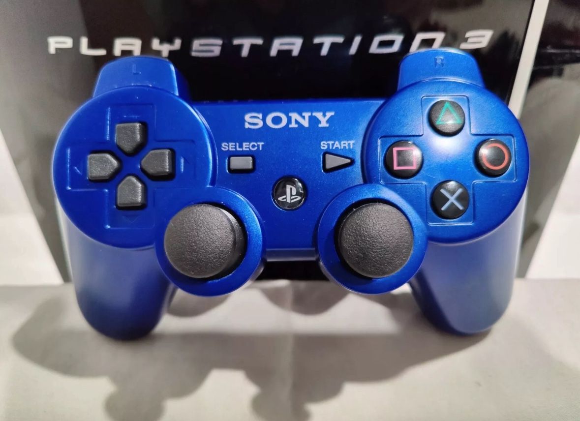 Ocean Blue PS3 Controller Authentic 💯% Working