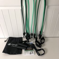 NEW Home Cables Resistance Bands Set (stackable 150lbs & hypoallergenic)