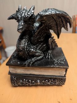 Mythical Guardian Dragon Trinket Box