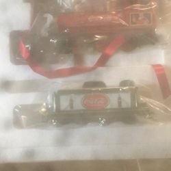 The Coca-cola  Locomotive  And Tender
