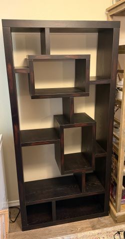 Espresso Bookcase/Display Shelf