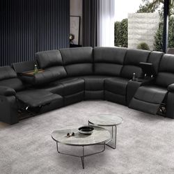 Black Sectional Couch
