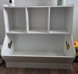 Kids Toy Storage Organizer & Bookcase