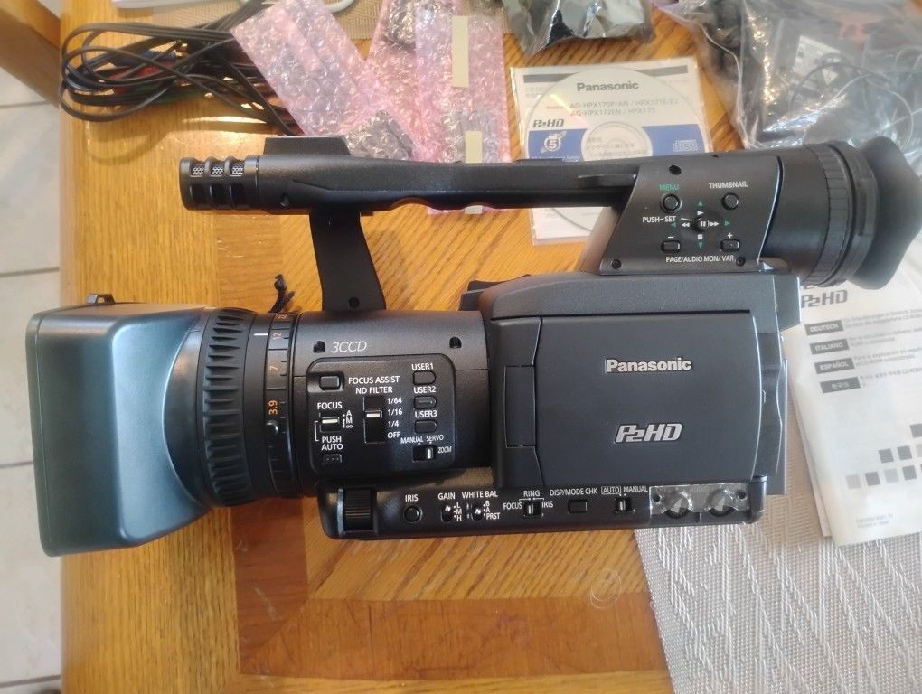 Panasonic P2 HD P2hd Professional Camcorder