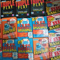 Baseball Cards Unopened