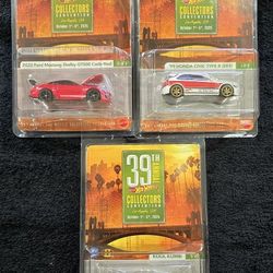 Hot Wheels L A Convention 3 Car Souvenir Set 